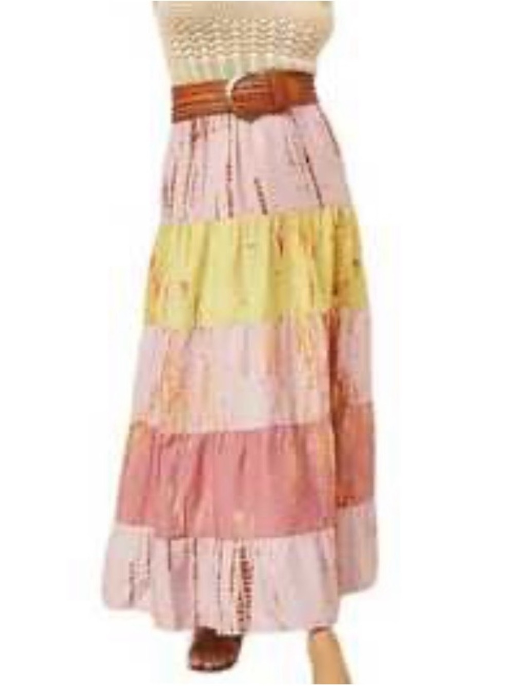 Anthropologie Kavita Bhartia tierred skirt Like new